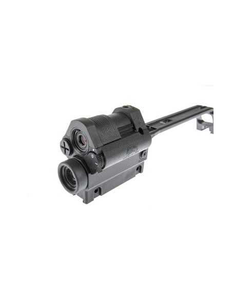 HK MANIGLIA DI TRASPORTO CON OTTICA 3x E SLITTA PICATINNY, NERA PER HK243/G36 (209245)