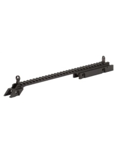 SLITTA PICATINNY SUPERIORE IN ALLUMINIO NERO "TAR" CON...