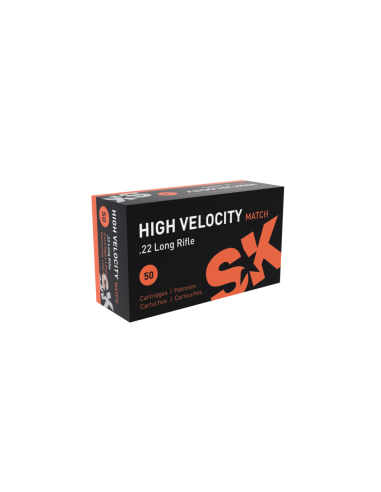SK MUNIZIONI CAL. 22 LR H. VELOCITY MATCH 40...