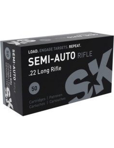 SK MUNIZIONI CAL.22 LR SEMI- AUTO 40 GR (CONFEZIONE DA 50...