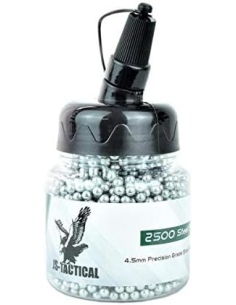 JS TACTICAL PALLINI BB SFERICI IN ACCIAIO 4,5mm (CONF. DA...