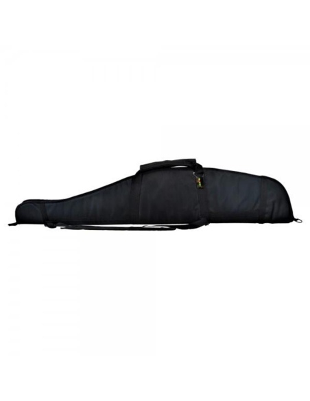 JS TACTICAL CUSTODIA ROYAL IN NYLON IMBOTTITA NERA CON CINGHIA 124cm x CARABINA (OLD102)