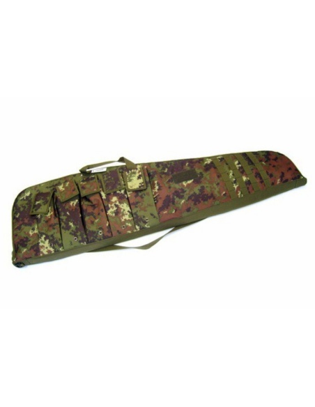 JS TACTICAL CUSTODIA ROYAL IN NYLON IMBOTTITA CAMO CON CINGHIA 124cm x CARABINA (OLD102TC)