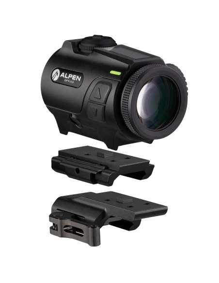 ALPEN OPTICS - NEVADA LT PRISM 3X24 RED DOT 3 MOA CON BASE PICATINNY A SGANCIO RAPIDO (11847)