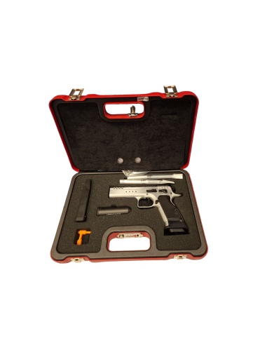 TANFOGLIO PISTOLA MOD. LIMITED CUSTOM CROMATA...