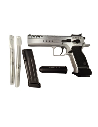 TANFOGLIO PISTOLA MOD. LIMITED CUSTOM CROMATA...