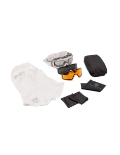 REVISION MILITARY GOGGLES MODELLO SNOWHAWK BIANCO CON TRE...