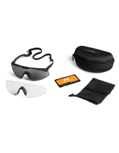 FAST METAL KIT DUE LENTI CLEAR/GRAY PER MODELLO OZZ BLACK...