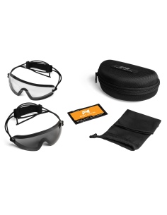 FAST METAL KIT DUE LENTI CLEAR/GRAY PER MODELLO ZANT...