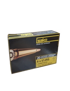 MUNIZIONI CAL. 8X57 JRS 200 GRS HAMMER HEAD -SAKO -...