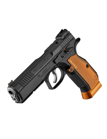 CZ PISTOLA MOD.SHADOW 2 ORANGE OR CAL. 9X19 - 2 CARICATORI DA 19 COLPI (0424-0772-SKMSASX)