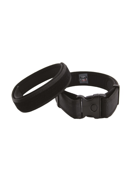 FO000143   Cinturone tactical con sottocintura in velcro e fibbia di sicurezza nero