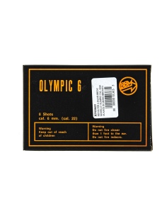RP030615   REVOLVER A SALVE BRUNI MODELLO OLIMPIC CAL. 6mm GUANCE IN LEGNO BRUNITO 3 2