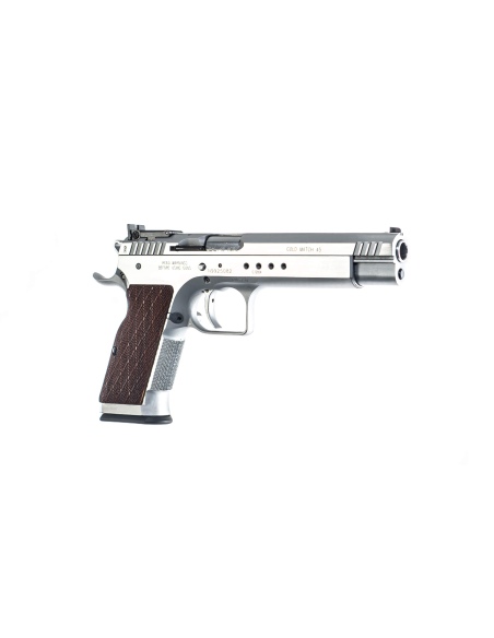 PS073314   Tanfoglio Gold Match Cal.45ACP  Cerakote Bianco 9