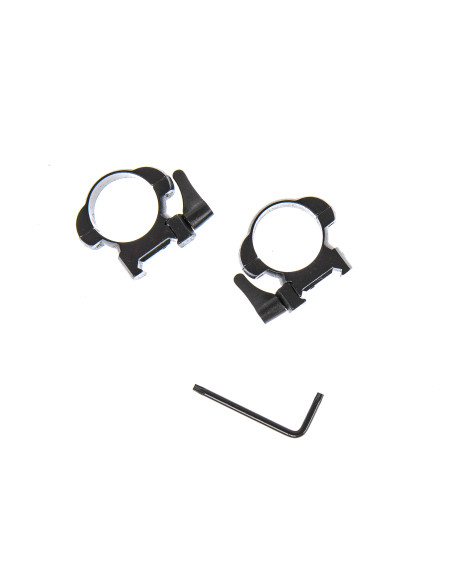 SC000059   Tac Vector GUNPANY COPPIA ANELLI DA 30mm QD IN ACCIAIO MEDI PER SLITTA PICATINNY 4