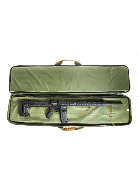JS000174 - JS TACTICAL CUSTODIA ROYAL IN NYLON IMBOTTITA CAMO 130cm CON TASCHE x CARABINA