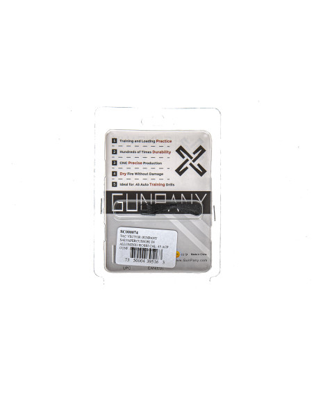 SC000074   Tac Vector GUNPANY SALVAPERCUSSORI IN ALLUMINIO ROSSI CAL. 45ACP 2