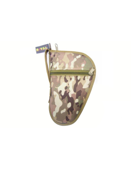 JS000182   JS TACTICAL CUSTODIA ROYAL IN NYLON IMBOTTITA CAMO 27cm x PISTOLA
