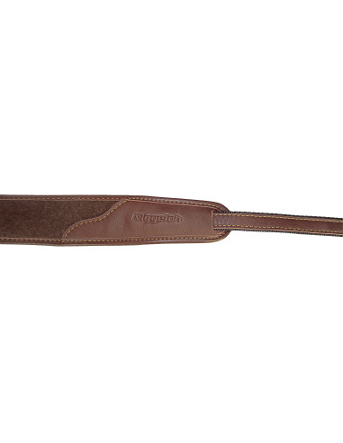 NIGGELOH CINGHIA PER CARABINA FUCILE CLASSIC ATTACCO QR IN LODEN MARRONE2