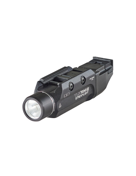 STREAMLIGHT TORCIA PER ARMA LUNGA MOD. TLR-RM2 CON ATTACCO PICATINNY COLORE NERO - INCLUSO SWITCH REMOTO E DUE BATTERIE CR123A (