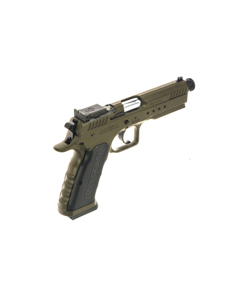 PISTOLA TANFOGLIO TACTICAL PRO CERAKOTE GREEN CAL. 9X19