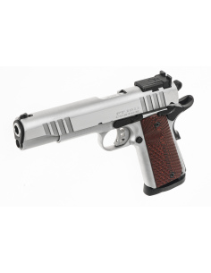 Pistola Tanfoglio modello FT1911 Custom calibro 45ACP - Finitura cromata
