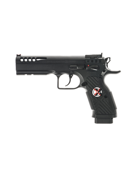 TANFOGLIO PISTOLA MOD. STOCK MASTER XTREME CERAKOTE NERA CAL. 9X21