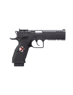 TANFOGLIO PISTOLA MOD. STOCK III XTREME  CERAKOTE NERA CAL. 9X21 SPORTIVA 2