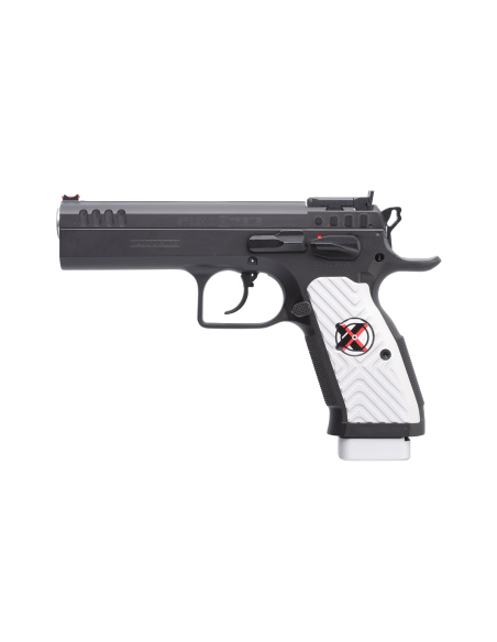 Pistola Tanfoglio modello Stock II Xtreme in calibro 9x21 finitura Cerakote Nera