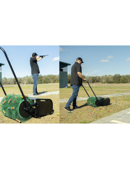 AMMO-UP RACCOGLITORE DI BOSSOLI PER ARMA LUNGA CANNA LISCIA DI LARGHEZZA 18" (A801)