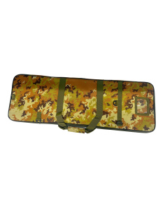 Custodia morbida imbottita in nylon per il trasporto di carabina/fucile con tasche - lunghezza 85cm. Colore Desert. 2