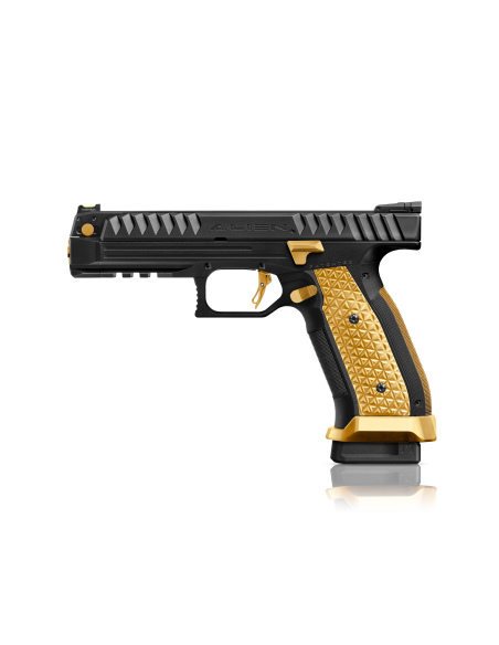LAUGO ARMS PISTOLA ALIEN FULL KIT  SERIE LIMITATA “BLACK GOLD” CAL. 9x19 COD.ID. 22_00290s2