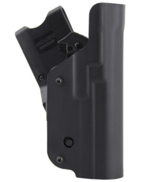 GHOST III PER BERETTA 92/98/96, FONDINA POLICE MANCINA VERDE CON MODULO GIREVOLE (GI03-SET2G-15)