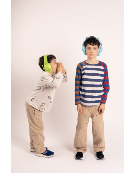 ISOTUNES CUFFIE PASSIVE PIEGHEVOLI PER BAMBINI COLORE AZZURRO (IT-96-KB)