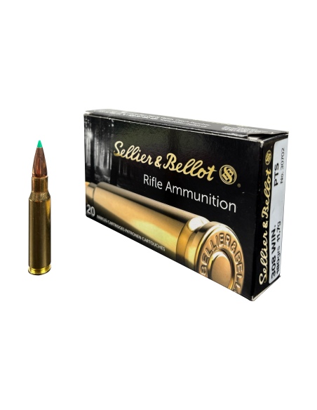 SELLIER & BELLOT MUNIZIONI FUCILE CAL. 308 WIN. PTS 180 GRS (CONF. DA 20 PZ) V331532