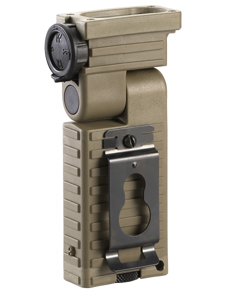 STREAMLIGHT TORCIA LED MODELLO SIDEWINDER MILITARY MODEL (BIANCO/ROSSO/BLU/IR) INCLUDE E-MOUNT E DUE "AA" BATTERIE (14031)