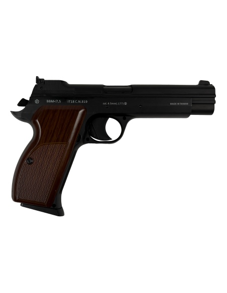 BRUNI PISTOLA CO2 CAL.4,5 BB CN 819 MOD. P210 SCARRELLANTE LIBERA VENDITA (BR-128M)