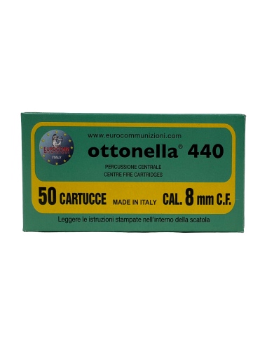 CARTUCCE FLOBERT CAL. 8 MM CENTRALE -P7...