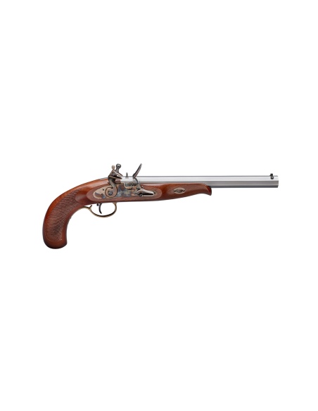 PEDERSOLI PISTOLA A PIETRA FOCAIA MODELLO CONTINENTAL TARGET CAL. 44 LIS(020S374440)