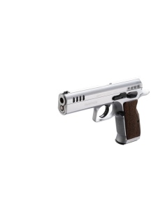 TANFOGLIO PISTOLA MOD. STOCK II CROMATA CAL. 9X19...