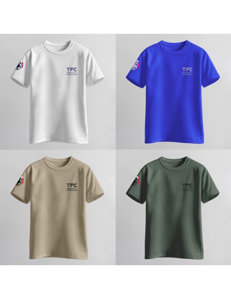 TFC T-SHIRT IN DIVERSE COLORAZIONI E TAGLIE