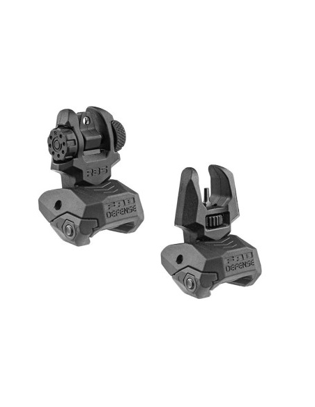 FAB DEF SET TACCA DI MIRA E MIRINO ABBATTIBILI PER SLITTA PICATINNY (FX-FRBSKITB)