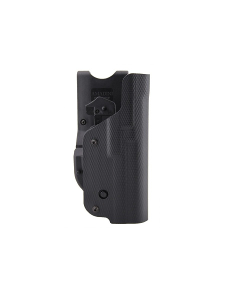 GHOST III PER HK SFP9-P30, FONDINA POLICE DESTRA BIANCA CON MODULO ROTATIVO (GI03-SET2-76W)