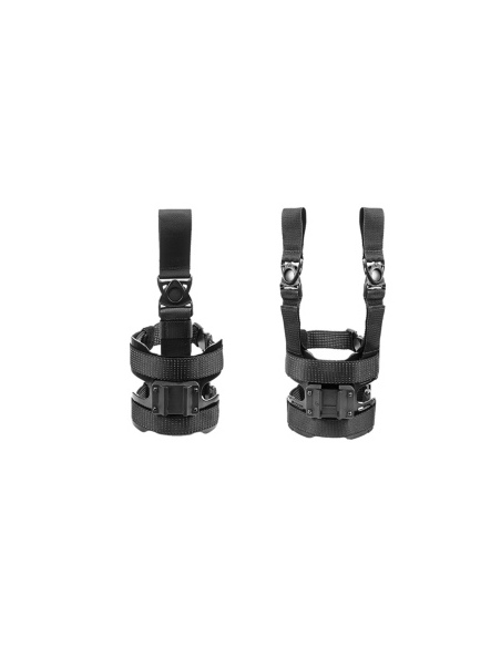 GHOST MODULO COSCIALE ALTO CON FIBBIA VERTICALE NERO PER FONDINE G3/G5 (GI03-TL6B)