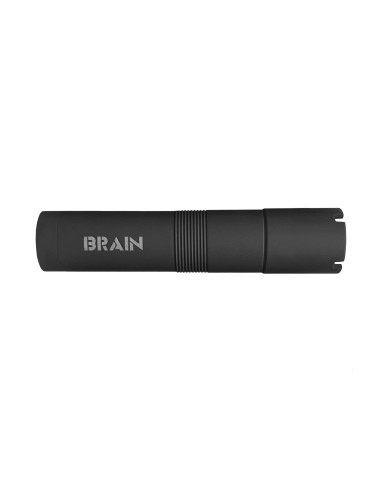 BRAIN CHOCKES STROZZATORE NERO IN ACCIAIO PER...