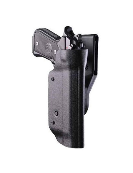 GHOST III PER BERETTA PX4 COMPACT, FONDINA POLICE MANCINA NERA CON MODULO ROTATIVO (GI03-SET2)