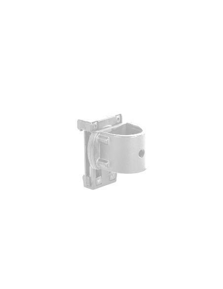 GHOST PORTA DISTANZIATORE O TONFA CON CLIP ROTATIVA BIANCO