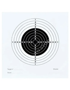 JS TACTICAL BERSAGLIO MIS.14 X 14  (CONFEZIONE DA 100 PZ)